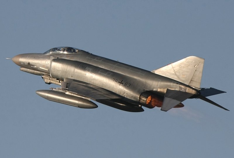 Take-off, Phantom F-4F, 38+36/ETSN,Neuburg,Germany