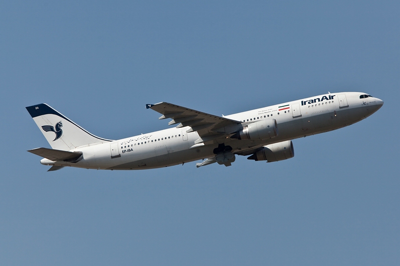 Take off/A300 Iran Air/Frankfurt/FRA./05.08.09