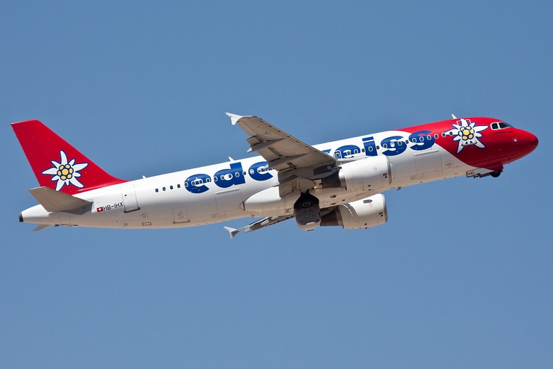 Take off/A320/Edelweiss/Trkei/Antalya (LTAY/AYT).