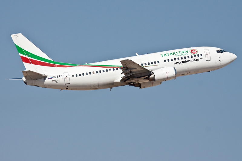 Take off/B737/Tatarstan/Trkei/Antalya (LTAY/AYT). 

