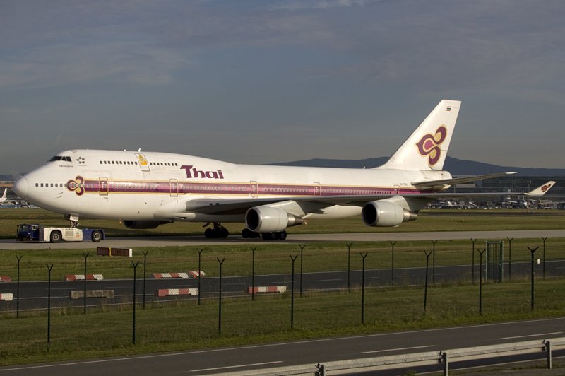Thai Airways, HS-TGN, Boeing, B747-4D7, 29.07.2009, FRA, Frankfurt, Germany 

