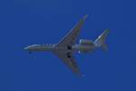 T7-AVNTG  Gulfstream G700, Elith‘Avia, beim Anflug auf den Flughafen �ber Wien.
