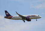 Air Cairo, Airbus A 320-251N, SU-BUX, BER, 08.06.2026