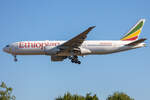 Ethiopian Airlines, ET-AQL, Boeing, B777-260ER, 25.06.2023, BRU, Brüssel, Belgien