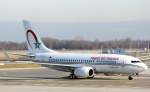 Royal Air Maroc Boeing 737-7B6 CN-RNM Flughafen Mnchen 12.01.2012