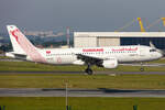 Tunisair, TS-IMU, Airbus, A320-214, 21.09.2021, BRU, Brüssel, Belgium