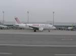 Tunisair Airbus A-320-211 TS-IME Flughafen Mnchen 23.01.2010