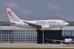 TS-IOP  El Jem  / Tunisair / B737-6H3 vor der Landung in MUC aus Tunis (TUN) 18.06.2014