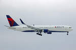 Delta Air Lines, N187DN, Boeing 767-332ER, 18.Januar 2017, ZRH Zürich, Switzerland.