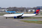 N818NW Delta Air Lines Airbus A330-323  , AMS , 12.03.2017