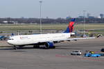 N818NW Delta Air Lines Airbus A330-323  , AMS , 12.03.2017