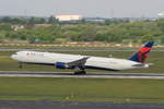 B767-400, N834MH, Delta Airlines, Düsseldorf, 9.5.19