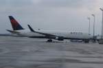 Delta AIRLINES boEING 767-332er N192DW fLUGHAFEN mNCHEN 31:01:2010