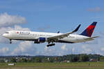 Delta Airlines, N195DN, Boeing B767-332ER, msn: 28452/676, 17.Mai 2026, ZRH Z�rich, Switzerland.