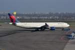 N821NW Delta Air Lines Airbus A330-323  09.03.2014   Amsterdam-Schiphol