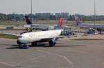 Delta Airlines N858NW in Amsterdam 17.5.2014