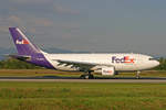 Federal Express, N452FE, Airbus A310-222F, msn: 313, 21.September 2005, BSL Basel-Mülhausen, Switzerland.