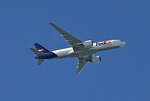 B 777-F der FedEx, N879FD, von IND nach CGN im Anflug auf Köln-Bonn - 16.06.2022