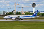 JA836A , All Nippon Airways , Boeing 787-9 Dreamliner , München ,  Franz Josef Strauß  , 30.05.2025