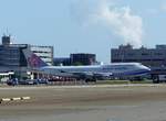 China Airlines, Boeing 747-409, B-18215 auf dem Taoyuan Taipei International Airport (TPE) am 12.9.2019