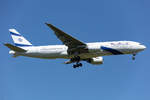 El Al, 4X-ECE, Boeing, B777-258ER, 14.05.2019, CDG, Paris, France      