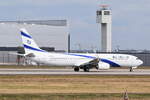 4X-EHI , El Al Israel Airlines , Boeing 737-958ER(WL) ,  30.03.2022 , Berlin-Brandenburg  Willy Brandt  , BER , 