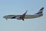 EL AL, Boeing B 737-8Q8, 4X-EKP, BER, 24.06.2022