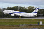 4X-EHF , El Al Israel Airlines , Boeing 737-958ER(WL) , Berlin-Brandenburg  Willy Brandt  , BER , 19.10.2022 ,