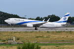 4X-EKU , El Al Israel Airlines , Boeing 737-8Z9(WL) , Berlin-Brandenburg  Willy Brandt  , BER , 21.07.2023 , 