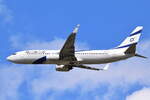 4X-EKC , El Al Israel Airlines , Boeing 737-858(WL) , Berlin-Brandenburg  Willy Brandt  , BER , 30.07.2023 , 