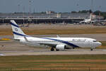 EL AL Israel Airlines, 4X-EKC, Boeing B737-858, msn: 29959/314,  Beit Shean , 03.Juli 2025, MXP Milano Malpensa, Italy.