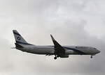 EL AL, Boeing B 737-86Q, 4X-EKO, BER, 10.10.2025
