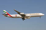 Emirates Airlines, A6-ERO, Airbus A340-313X, msn: 163, 16.März 2005, ZRH Zürich, Switzerland.