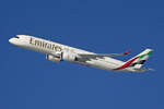 Emirates, A6-EXO, Airbus A350-941, msn: 750, 31.Januar 2026, DXB Dubai, VAE.