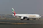 Emirates, A6-ECK, Boeing B777-31HER, msn: 35584/743, 11.Februar 2026, DXB Dubai, VAE.