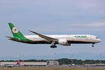 EVA Air, B-17887, Boeing B787-9, msn: 63523/1220, 02.Juli 2025, MXP Milano Malpensa, Italy.