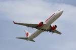 Malindo Air B737-9GP(ER) (9M-LNJ) als Flug OD541 nach KUL am 04.Juni 2019 in HKT.