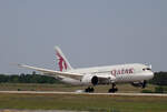 Qatar Airways, Boeing B 787-8 Dreamliner, A7-BCV, BER, 05.06.2021
