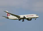 Qatar Airways, Boeing B 787-8 Dreamliner, A7-BCH, BER, 26.09.2021