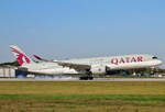 Qatar Airways, Airbus A 350-941, A7-ALJ, BER, 09.10.2021