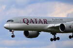 A7-ALV , Qatar Airways , Airbus A350-941 , Berlin-Brandenburg  Willy Brandt  , BER , 30.08.2023 , 