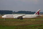 Qatar Airways, Boeing B 787-9 Dreamliner, A7-BHQ, BER, 27.07.2025