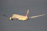 Qatar Airways, Boeing B 787-9 Dreaminer, A7-BHI, BER, 19.12.2025