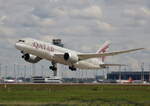 Qatar Airways, Boeing B 787-9, Dreamliner, A7-BCH, BER, 15.05.2026