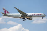 Qatar Airways Cargo, A7-BFZ, Boeing, B777-F, 10.06.2023, LUX, Luxemburg, Luxem