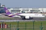 Thai Airways Boeing 787-8 Dreamliner HS-TQC beim Start in Brüssel 18.3.2026
