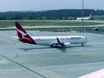 VH-VXD, Boeing 737-838, Qantas Airways, Melbourne Airport (MEL), 20.1.2018