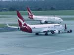 VH-VXP und VH-VYG, Boeing 737-838, Qantas Airways, Melbourne Airport (MEL), 20.1.2018