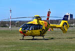 EC 135 P2 - D-HXAB des ADAC, Christoph 32 in EDKB - 30.03.2021