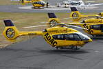 ADAC Luftrettung, D-HYAM, Airbus Helicopters H145. Bonn/Hangelar (EDKB), 06.07.2022.